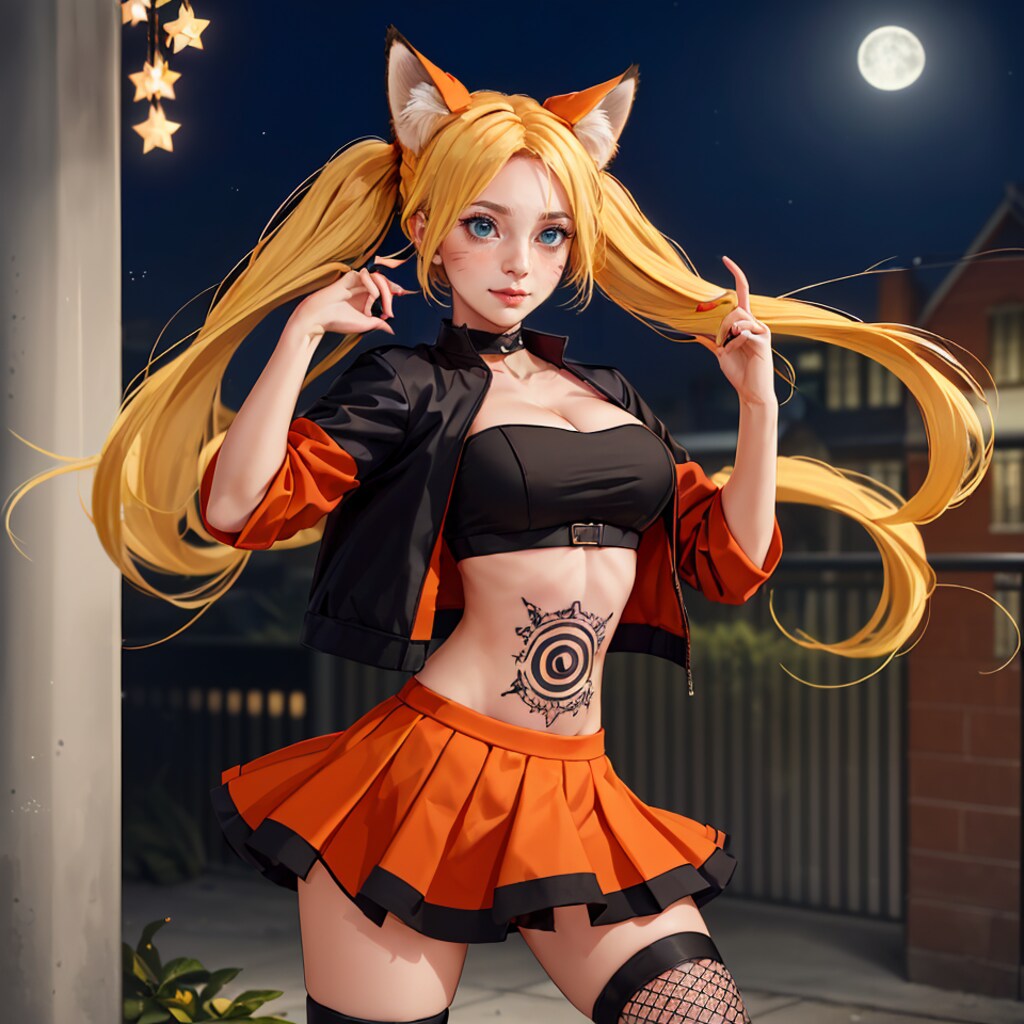 忍者ナルトと魅惑のくノ一が変身するクリスマスパーティー！セクシーな美少女たちのハニートラップに要注意