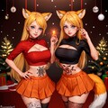 忍者ナルトと魅惑のくノ一が変身するクリスマスパーティー！セクシーな美少女たちのハニートラップに要注意 3枚目