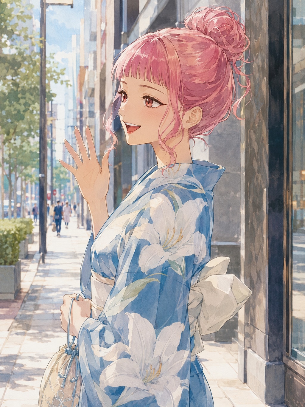 浴衣の習作