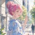 浴衣の習作 3枚目