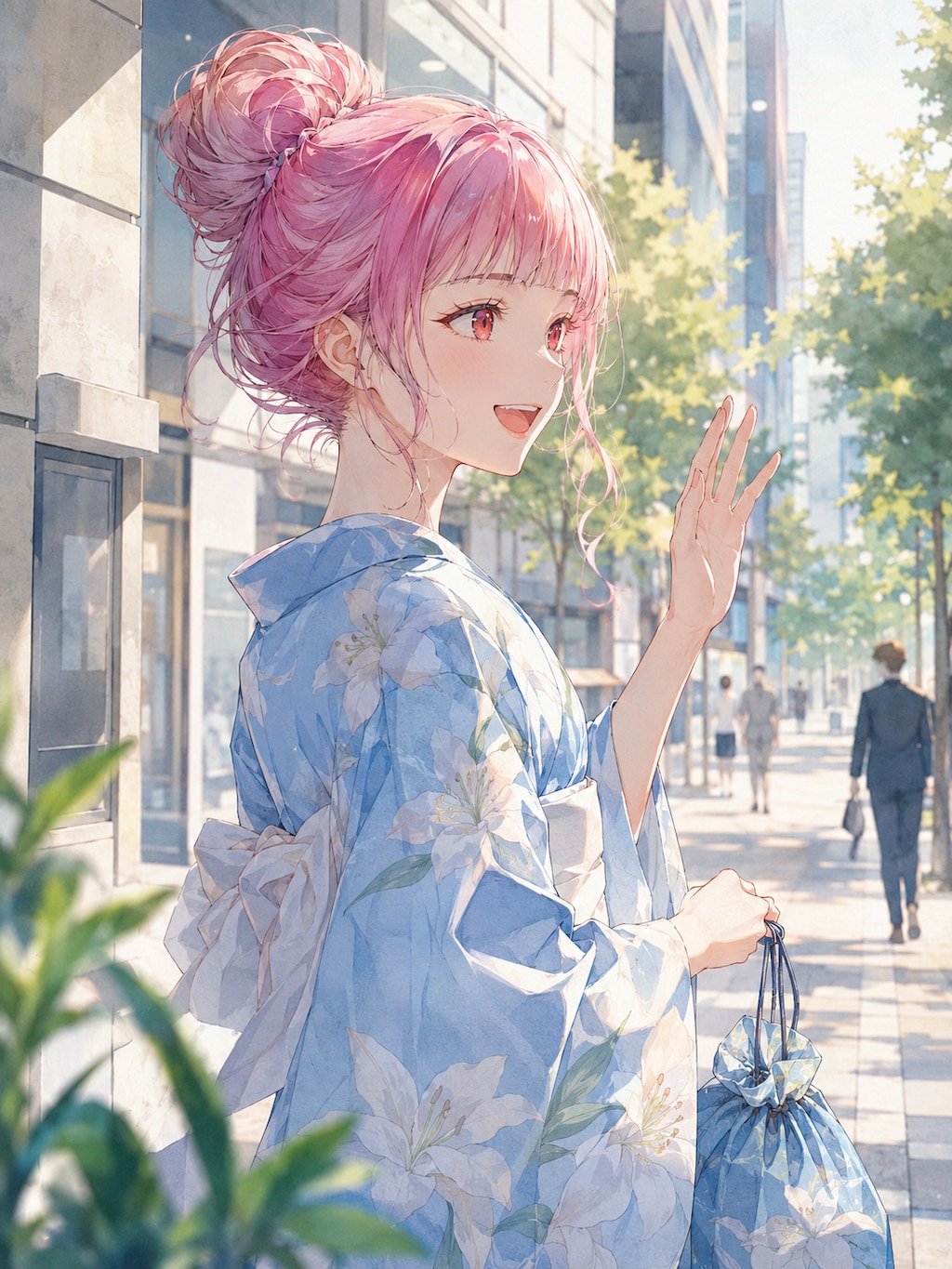 浴衣の習作