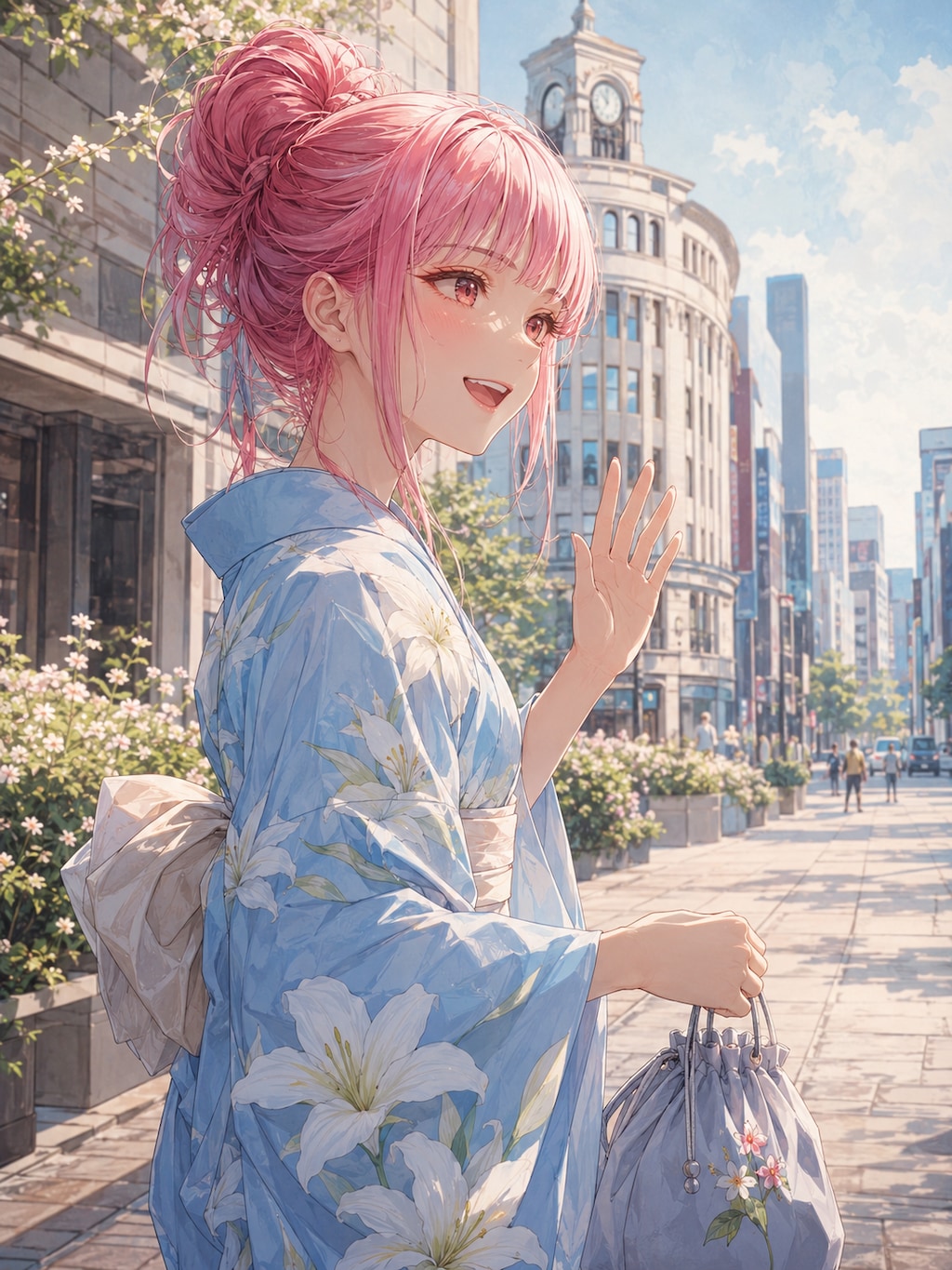 浴衣の習作
