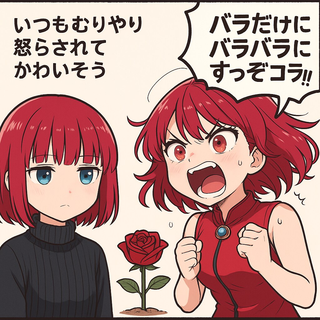 お花とうちの子たち