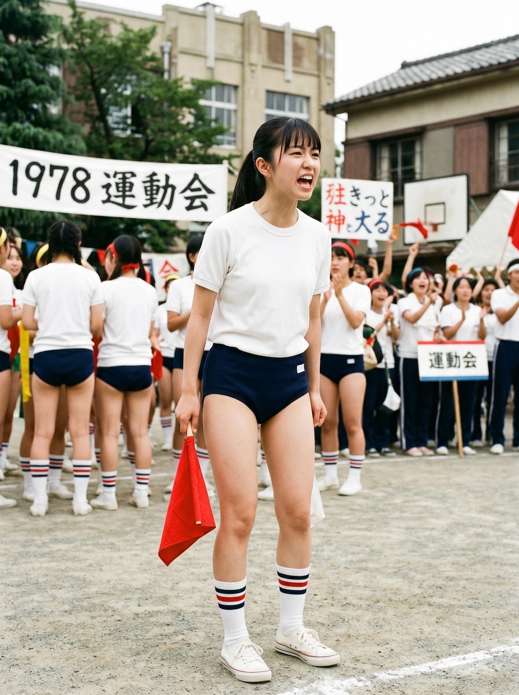 昭和レトロの運動会