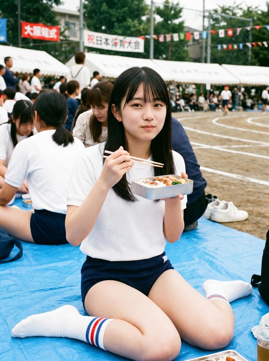 昭和レトロの運動会