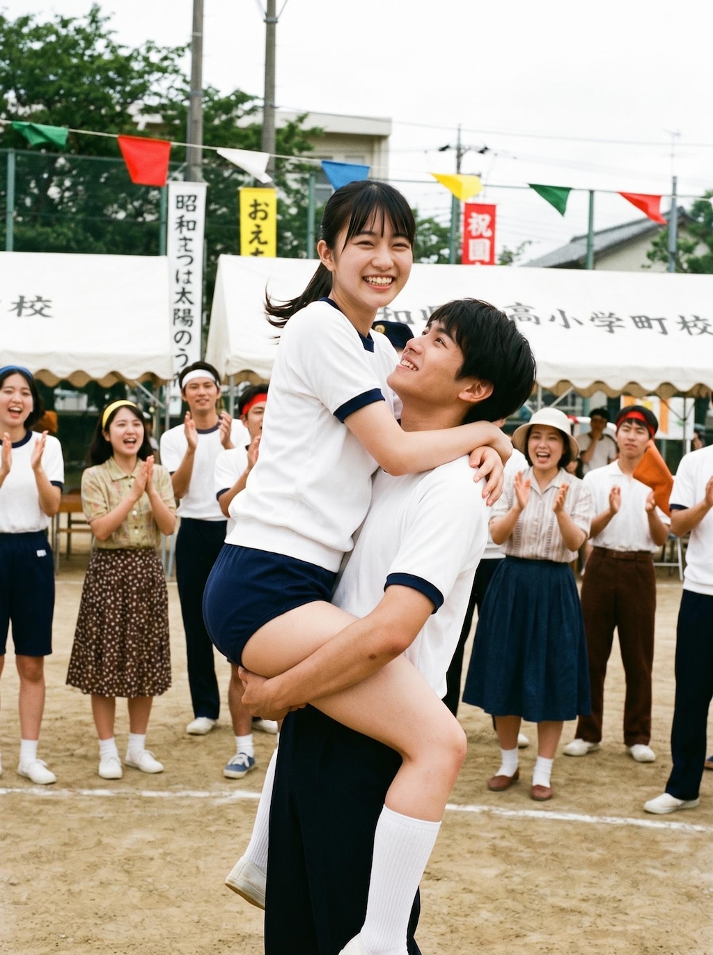 昭和レトロの運動会