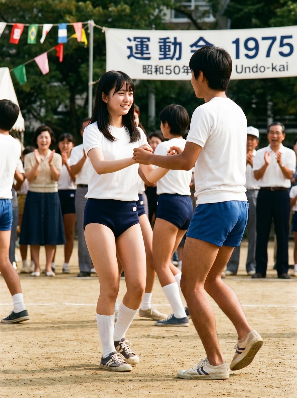 昭和レトロの運動会