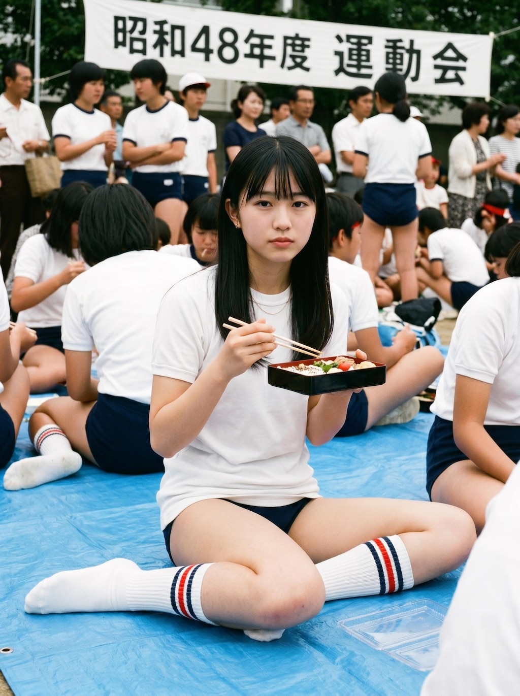 昭和レトロの運動会