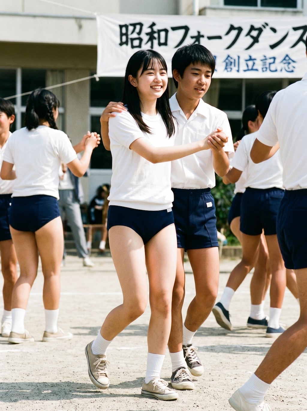 昭和レトロの運動会