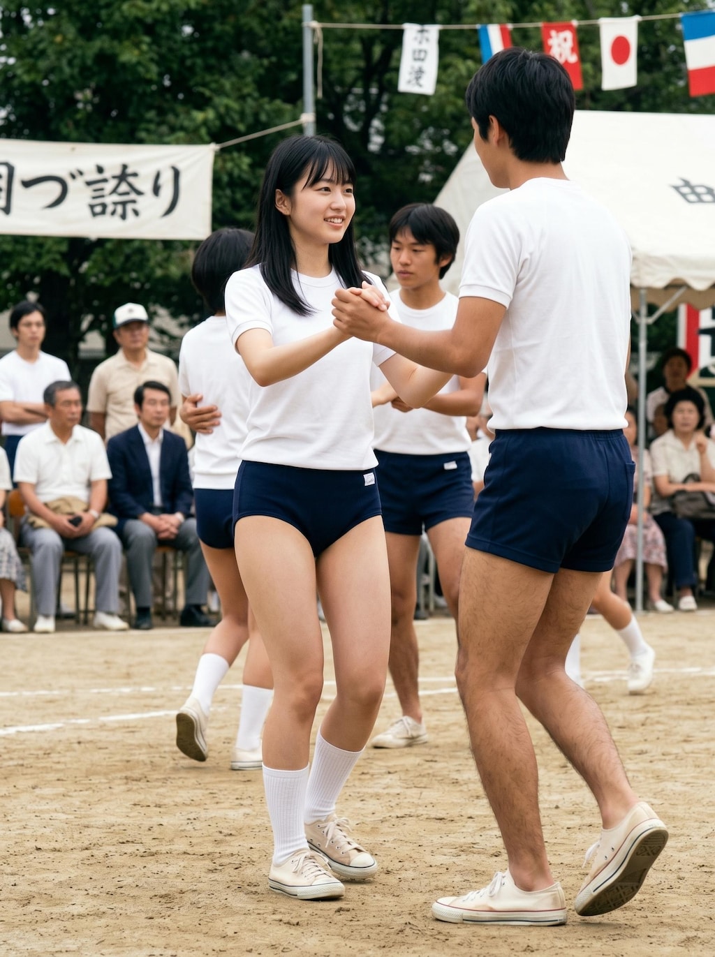昭和レトロの運動会