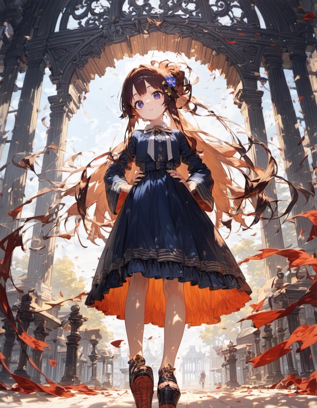 Sovereign of the Falling Leaves | の人気AIイラスト・グラビア