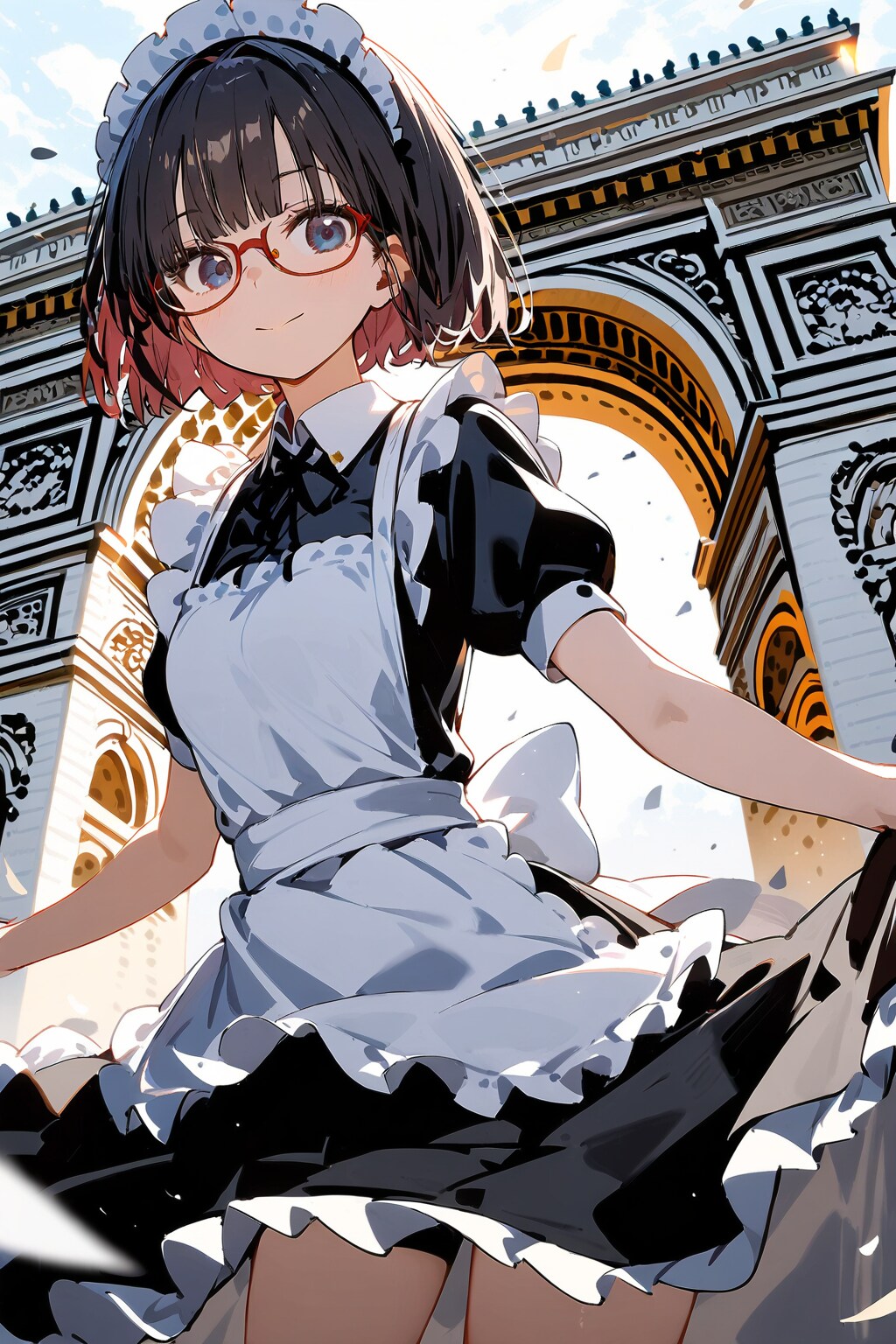 凱旋門完成の日 | の人気AIイラスト・グラビア