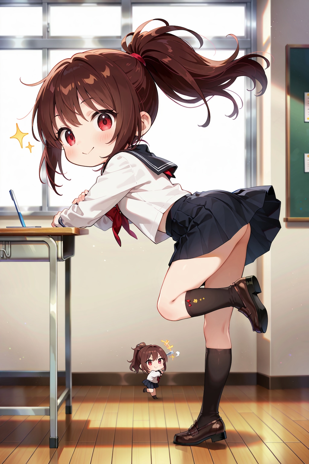 制服ちびキャラデイズ Z123