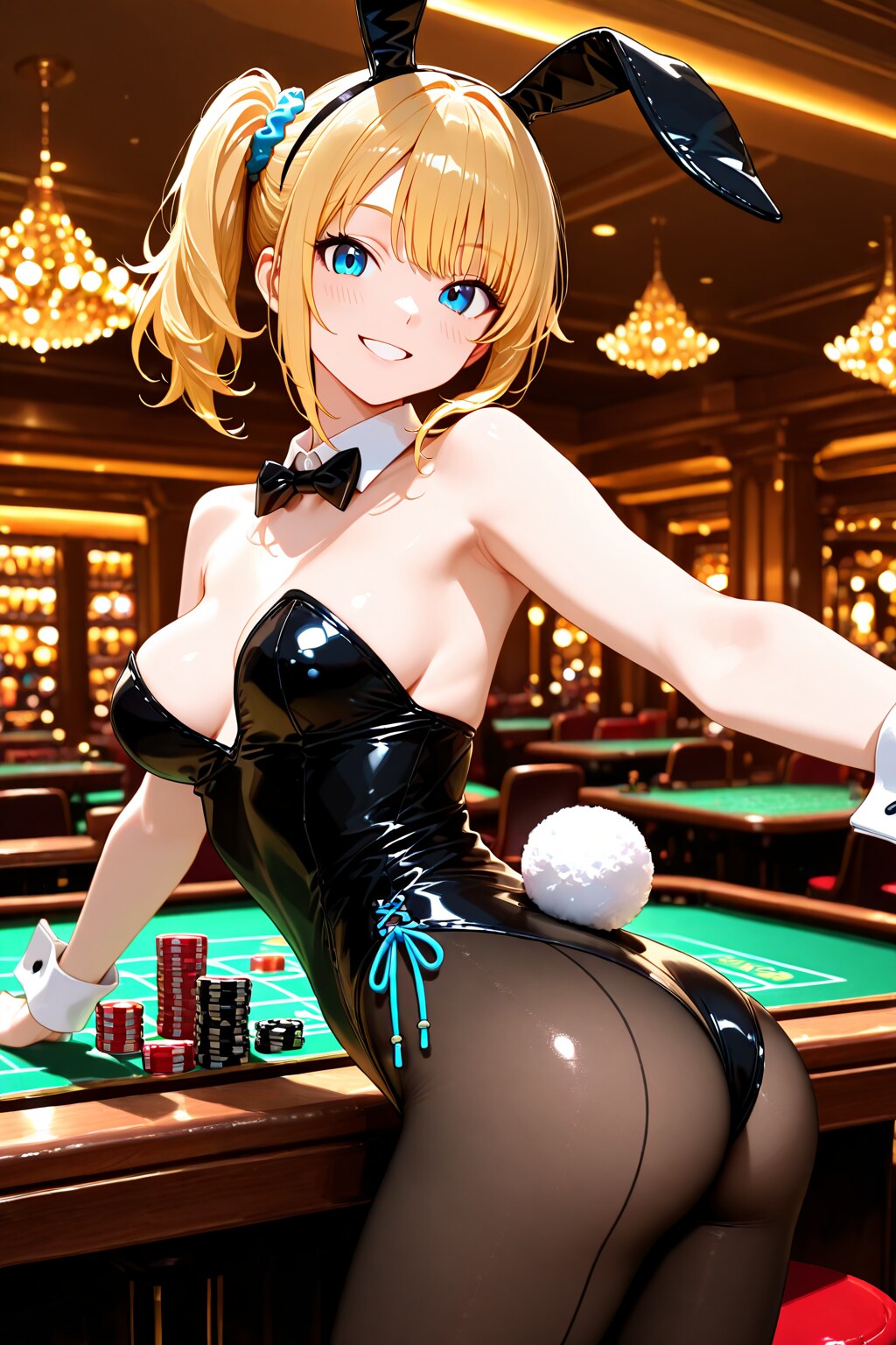 金髪少女バニーガール