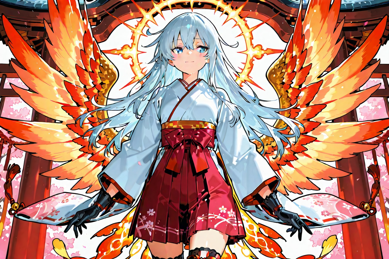 不死鳥の巫女 | の人気AIイラスト・グラビア