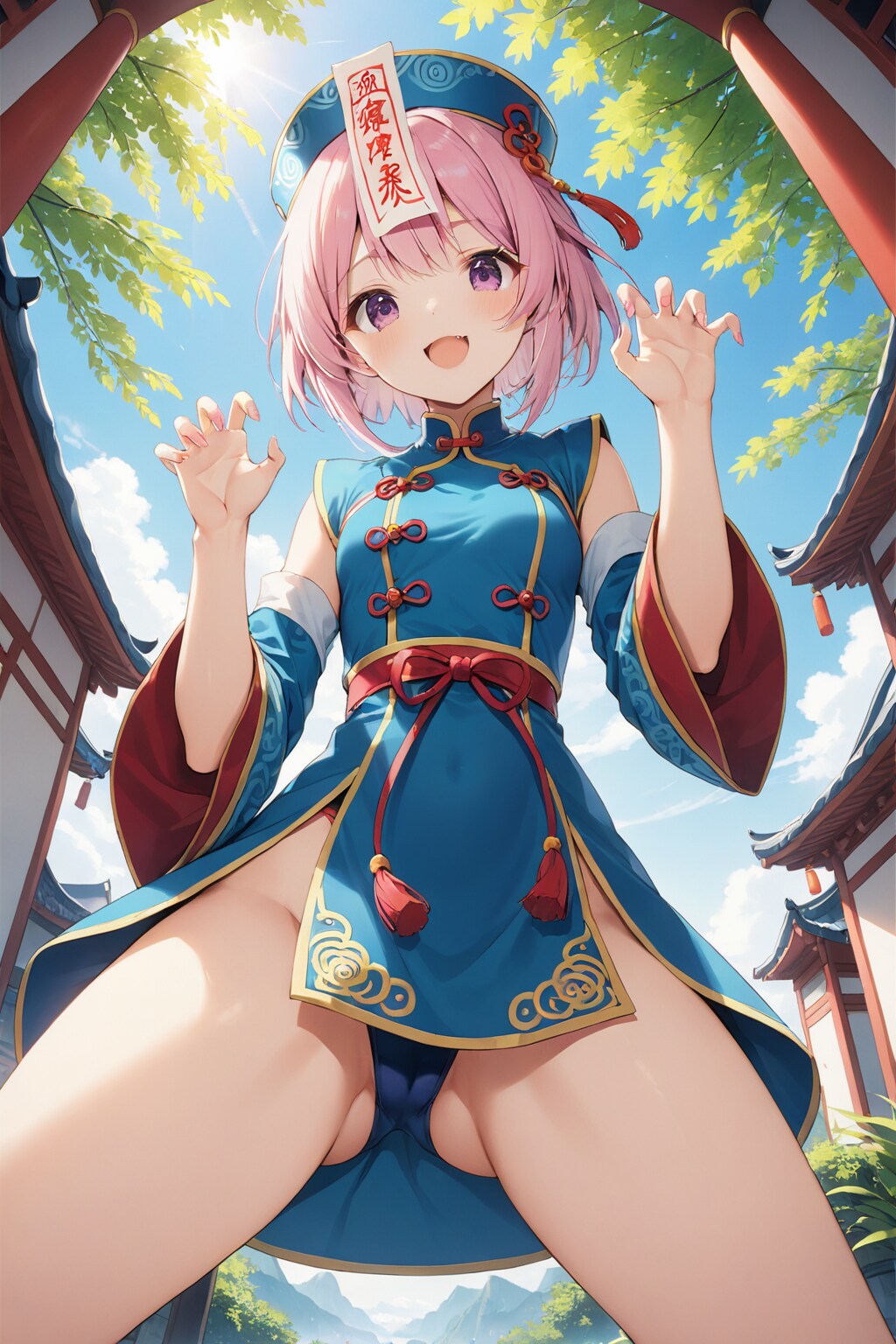 メイドちゃんキョンシーになる