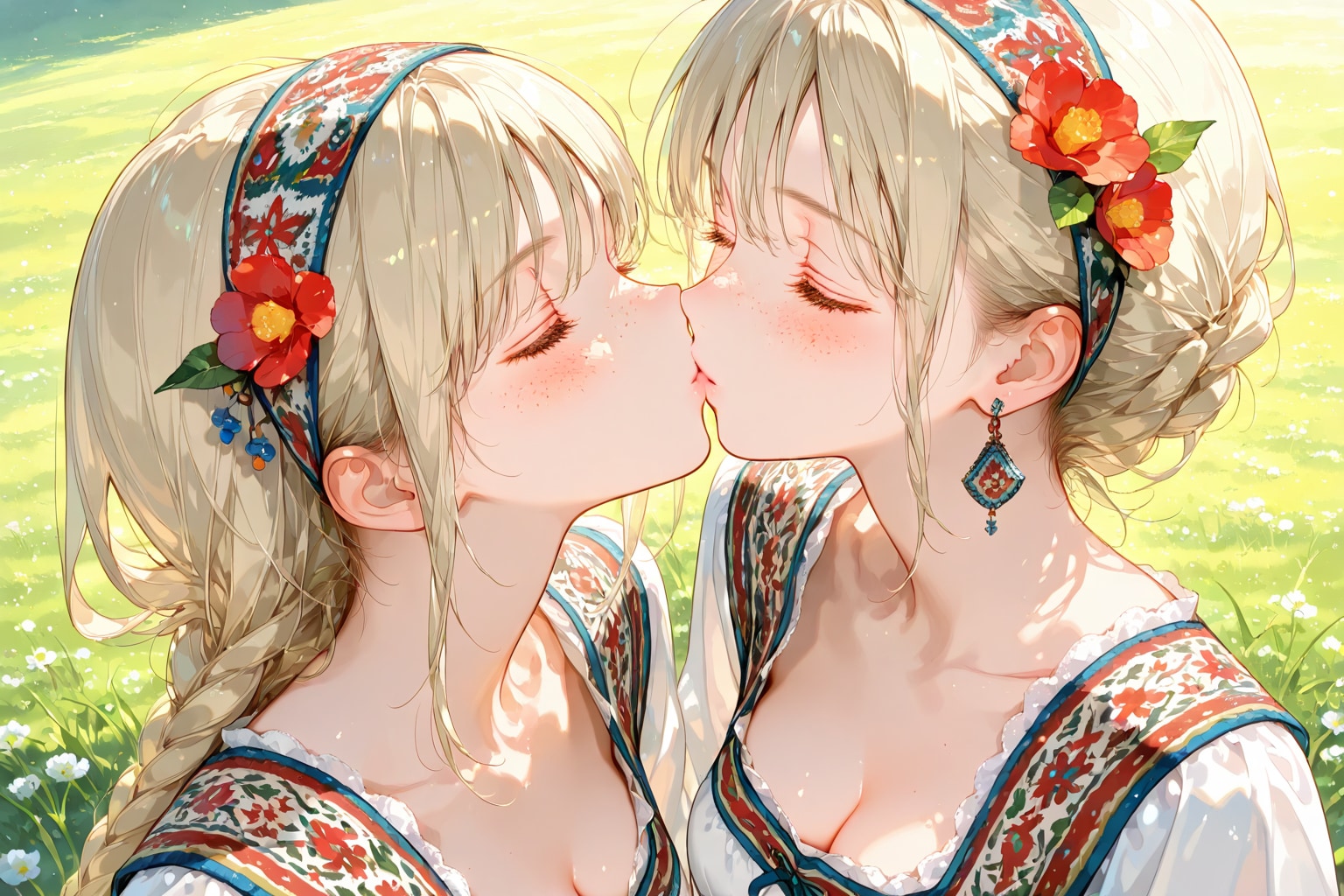 双子 | の人気AIイラスト・グラビア