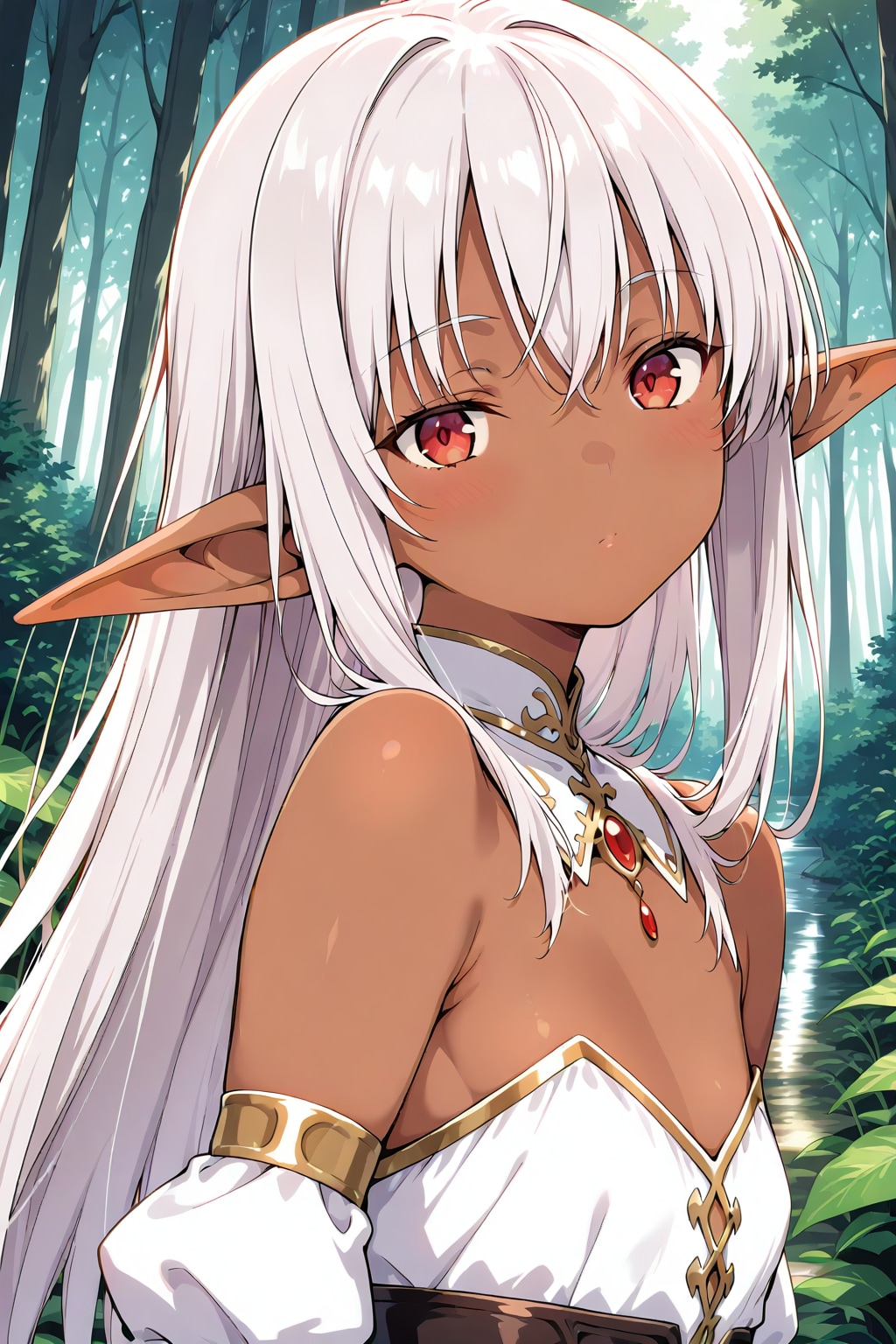 美少女ダークエルフ