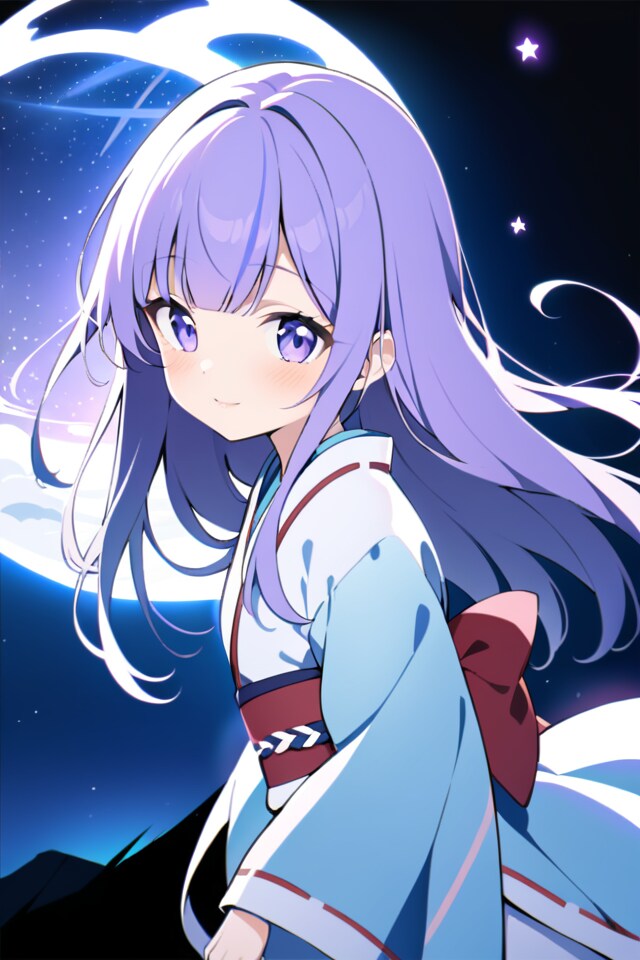 月夜に、やわらぐ