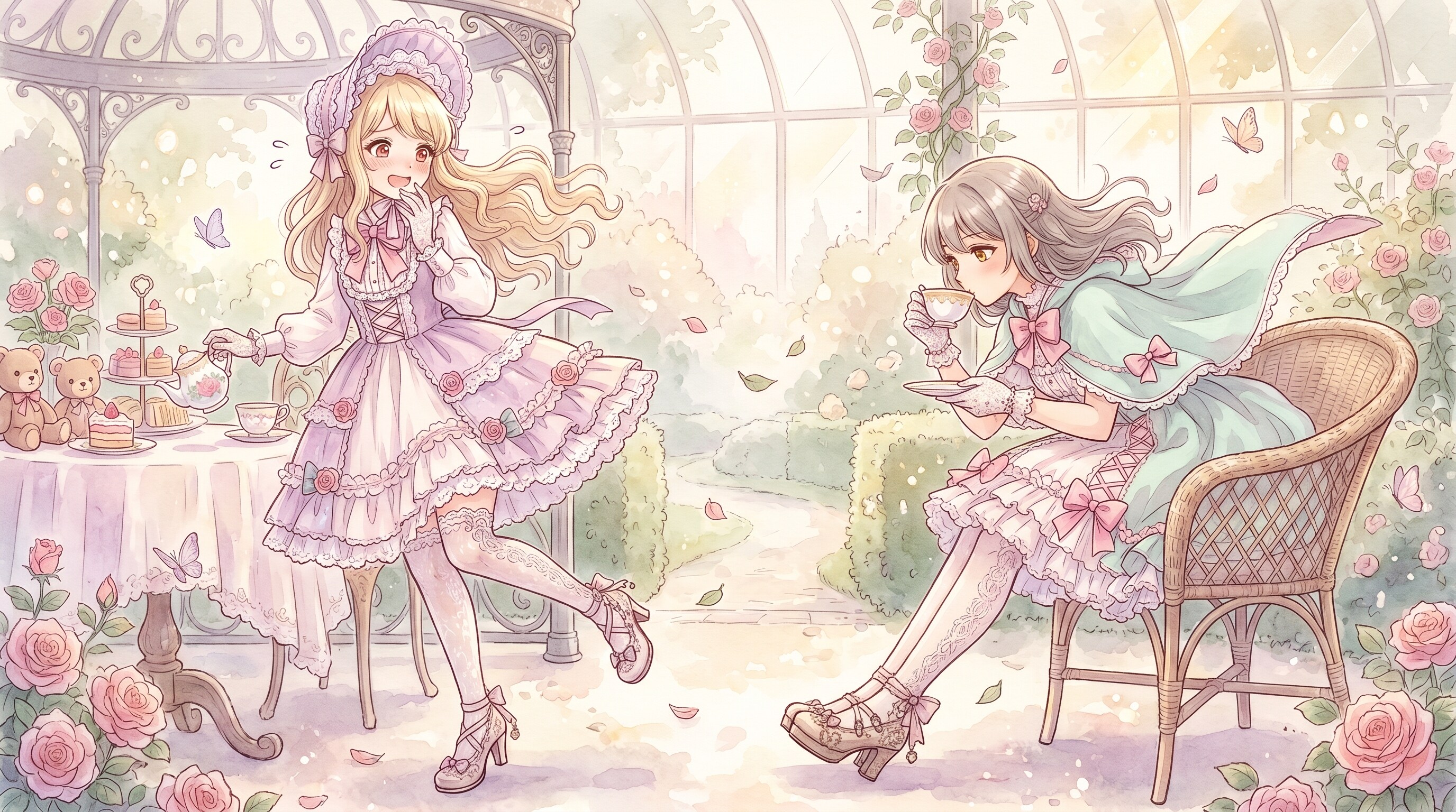 薔薇雫の午後茶会