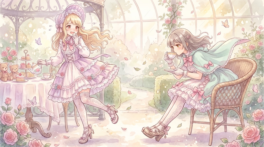 薔薇雫の午後茶会