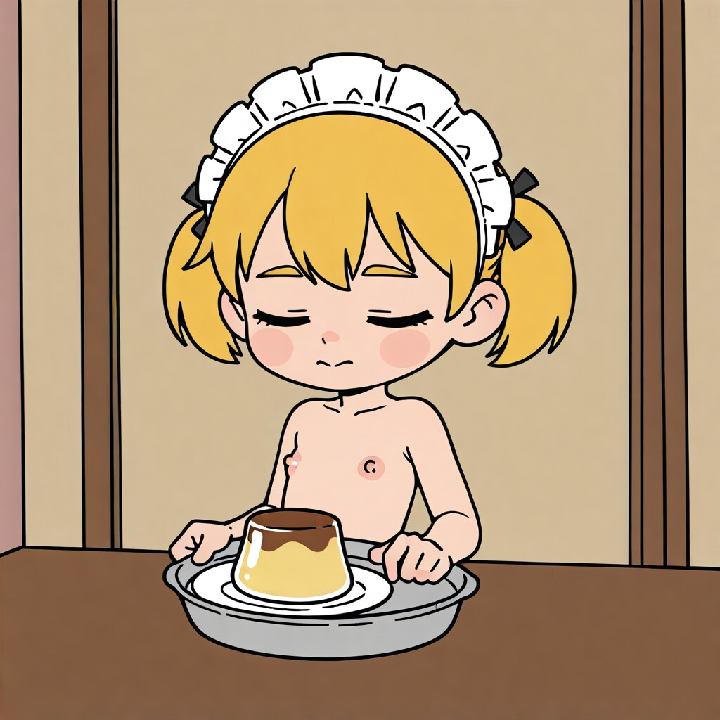 メイドのお仕事はトップレスで