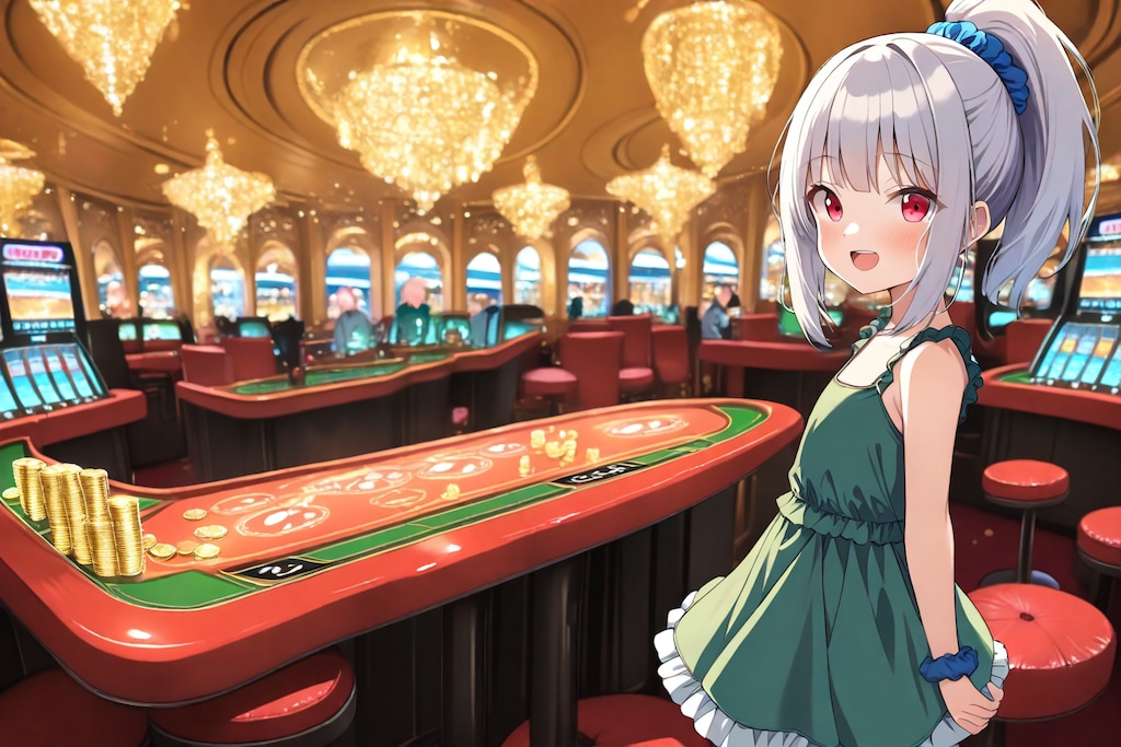 カジノと雛菊ちゃん