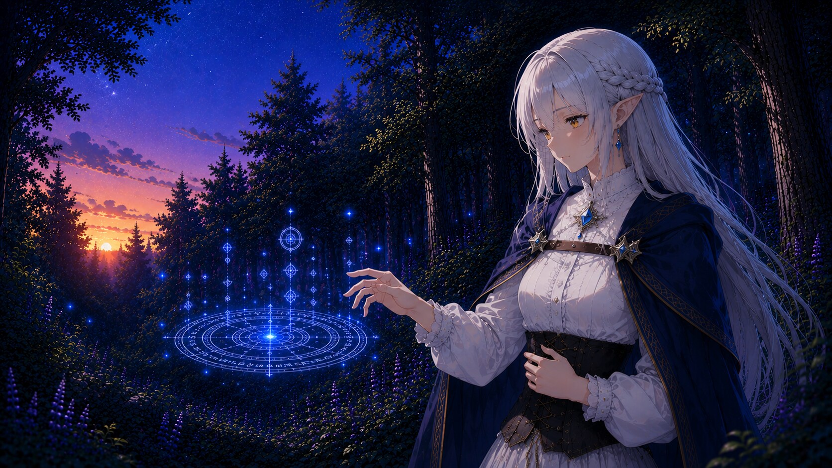 気づけば、夜明け | の人気AIイラスト・グラビア