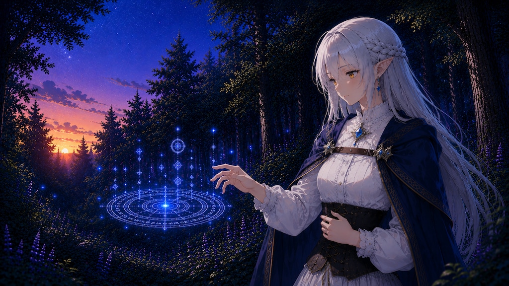 気づけば、夜明け