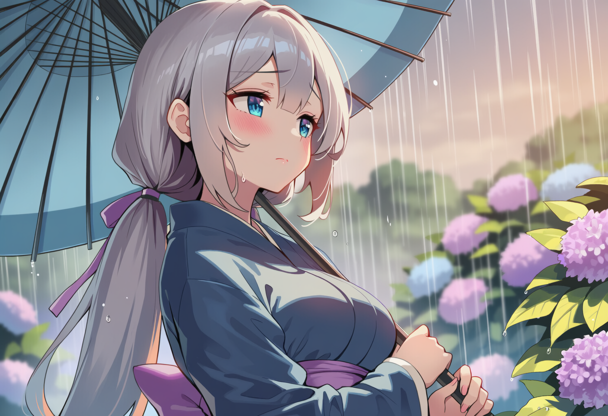 和風☔ | の人気AIイラスト・グラビア