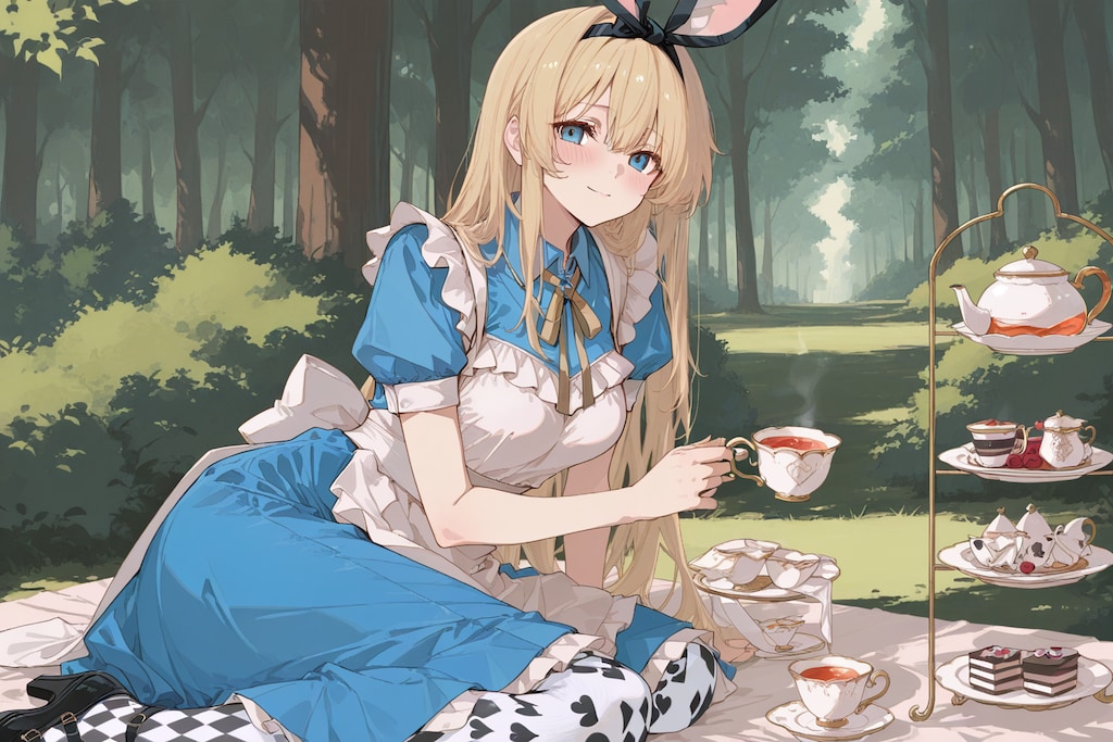 【企画：APRICOT】アリスのティーパーティー31