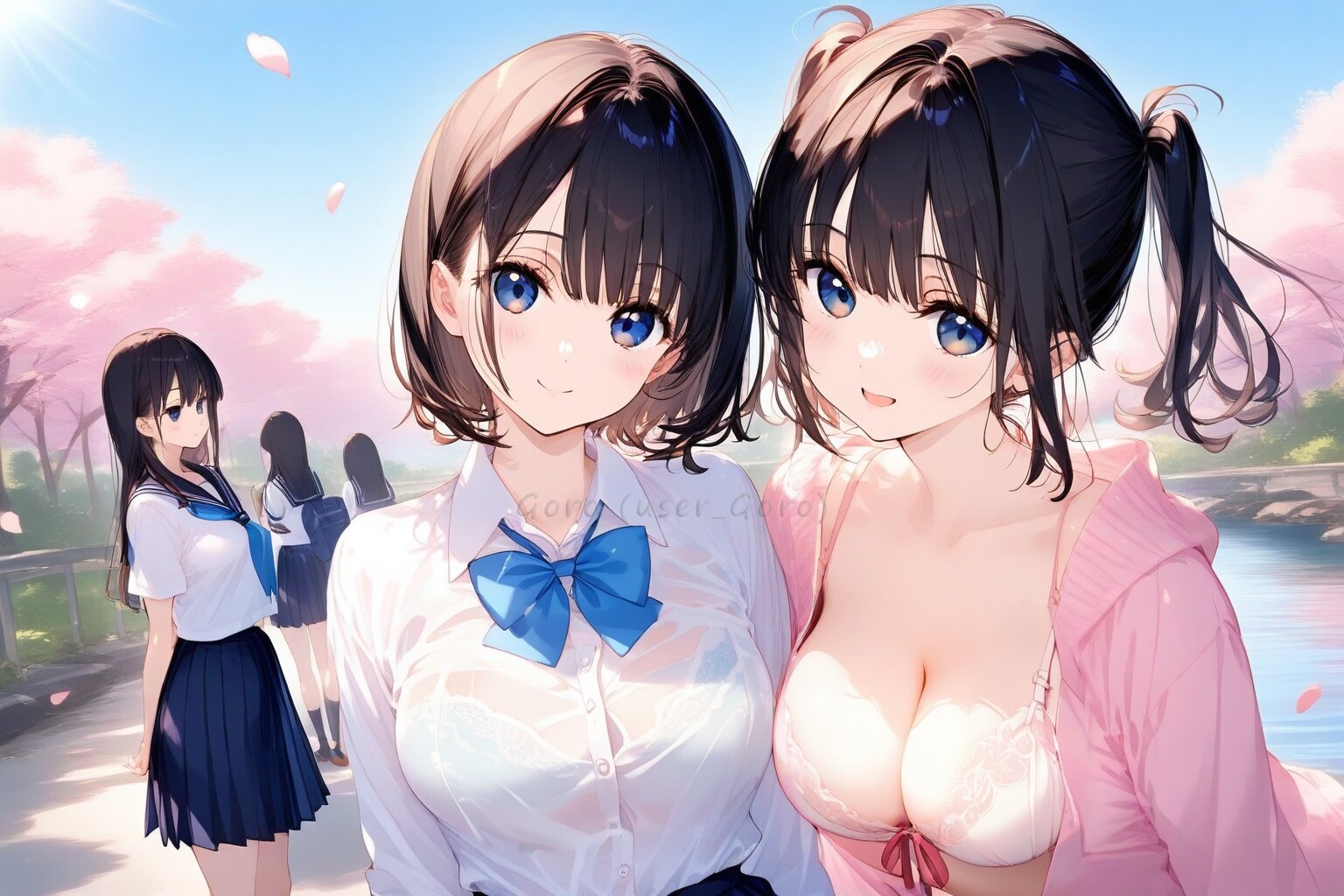 双子に見えるかな？