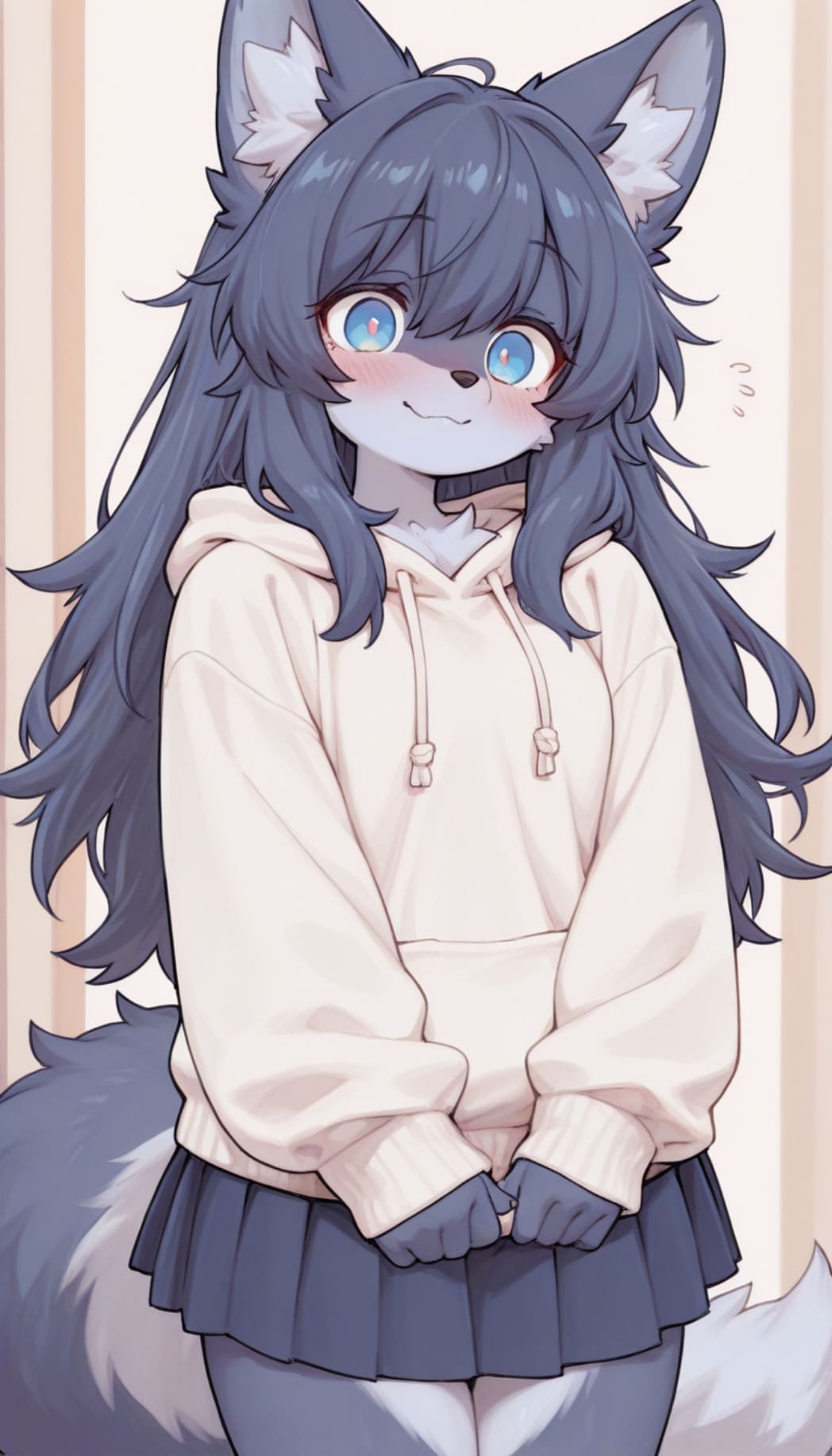 パーカーっ娘②
