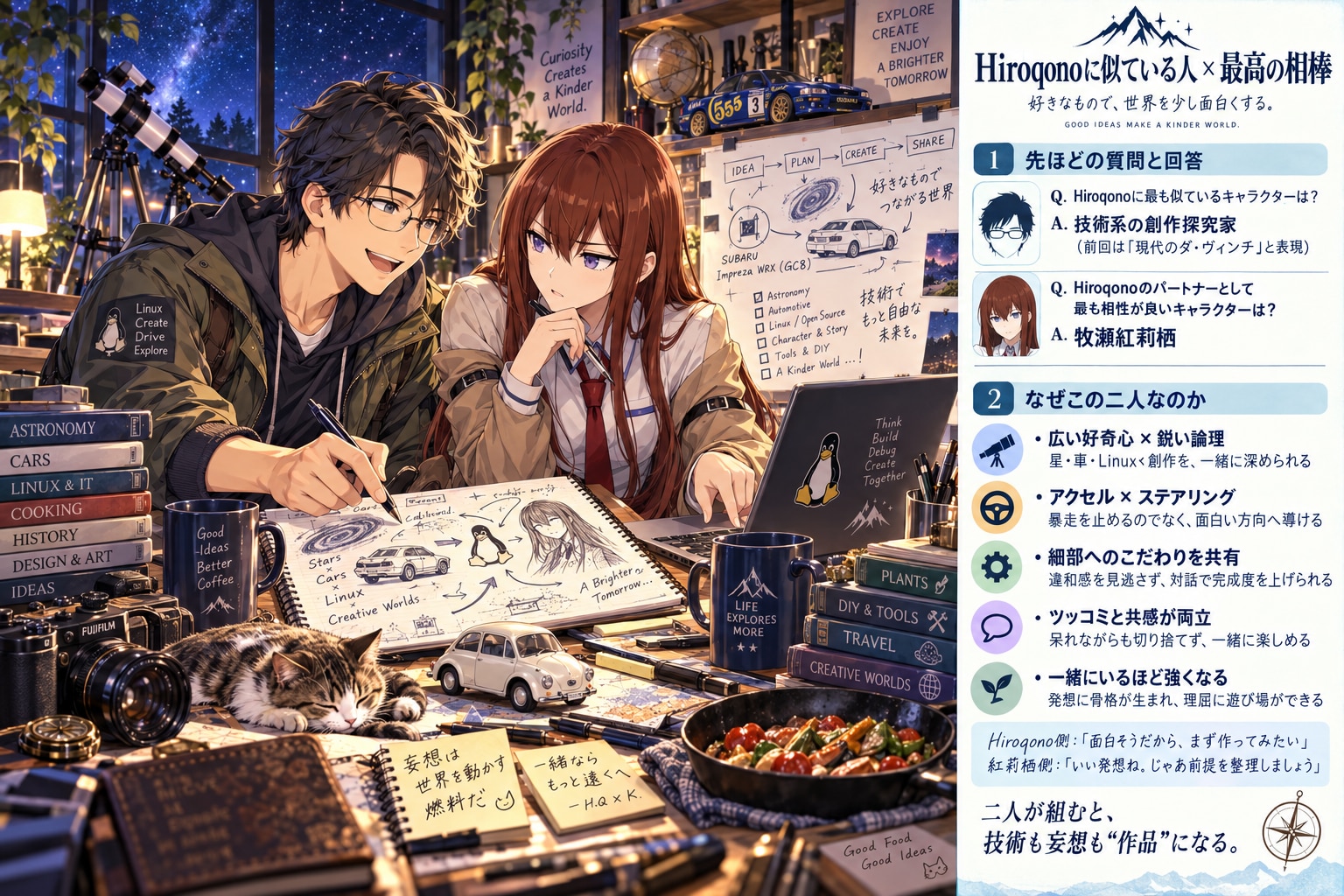 自己分析AI＋　相棒はクリスティーナ⁉︎ | の人気AIイラスト・グラビア