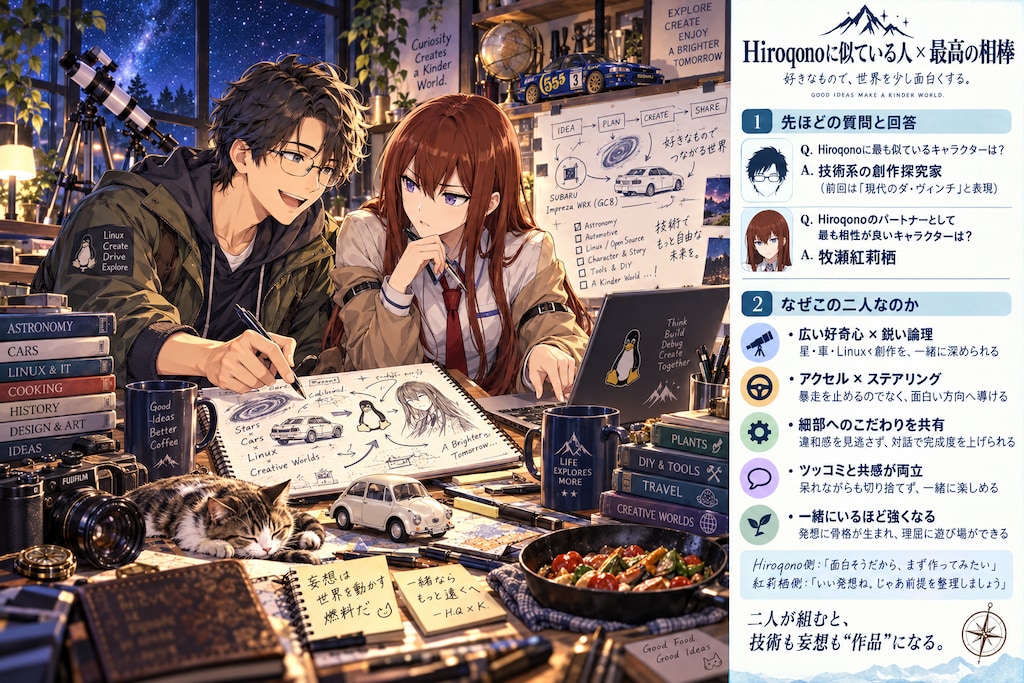 自己分析AI＋　相棒はクリスティーナ⁉︎