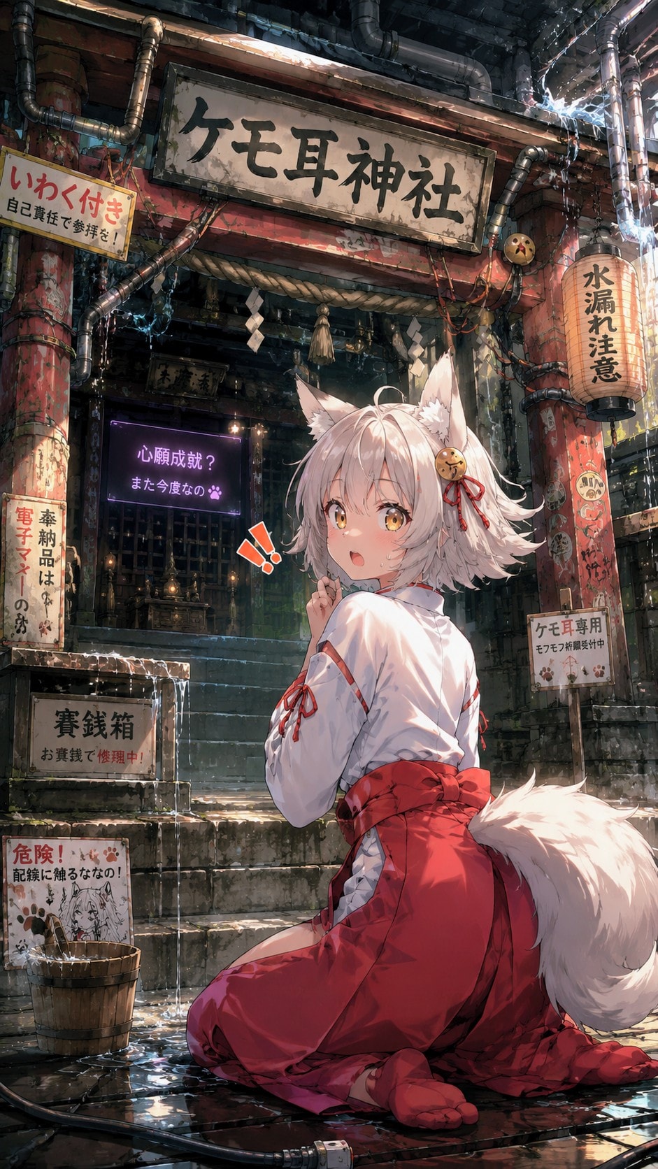 いわく付き異世界ケモ耳神社⛩️