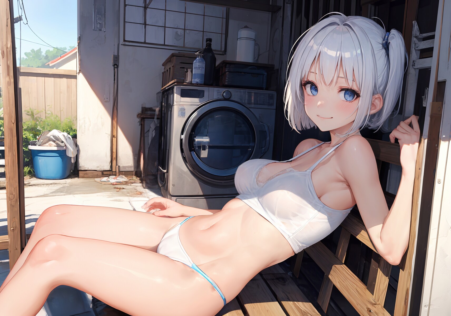 全部洗濯中～