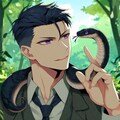 ヘビと、黒髪短髪男性★その2-2(7枚) 4枚目