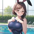 はべはべ水泳部・りえ先生 2枚目