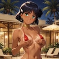 ナディアのマイクロビキニ 3枚目