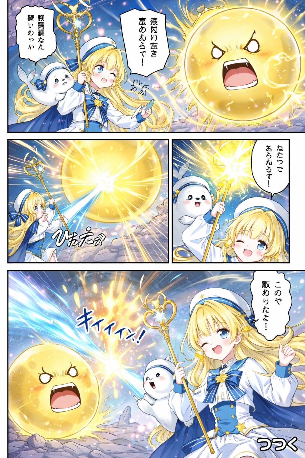 マジカルオリリンvsキ●タ魔神