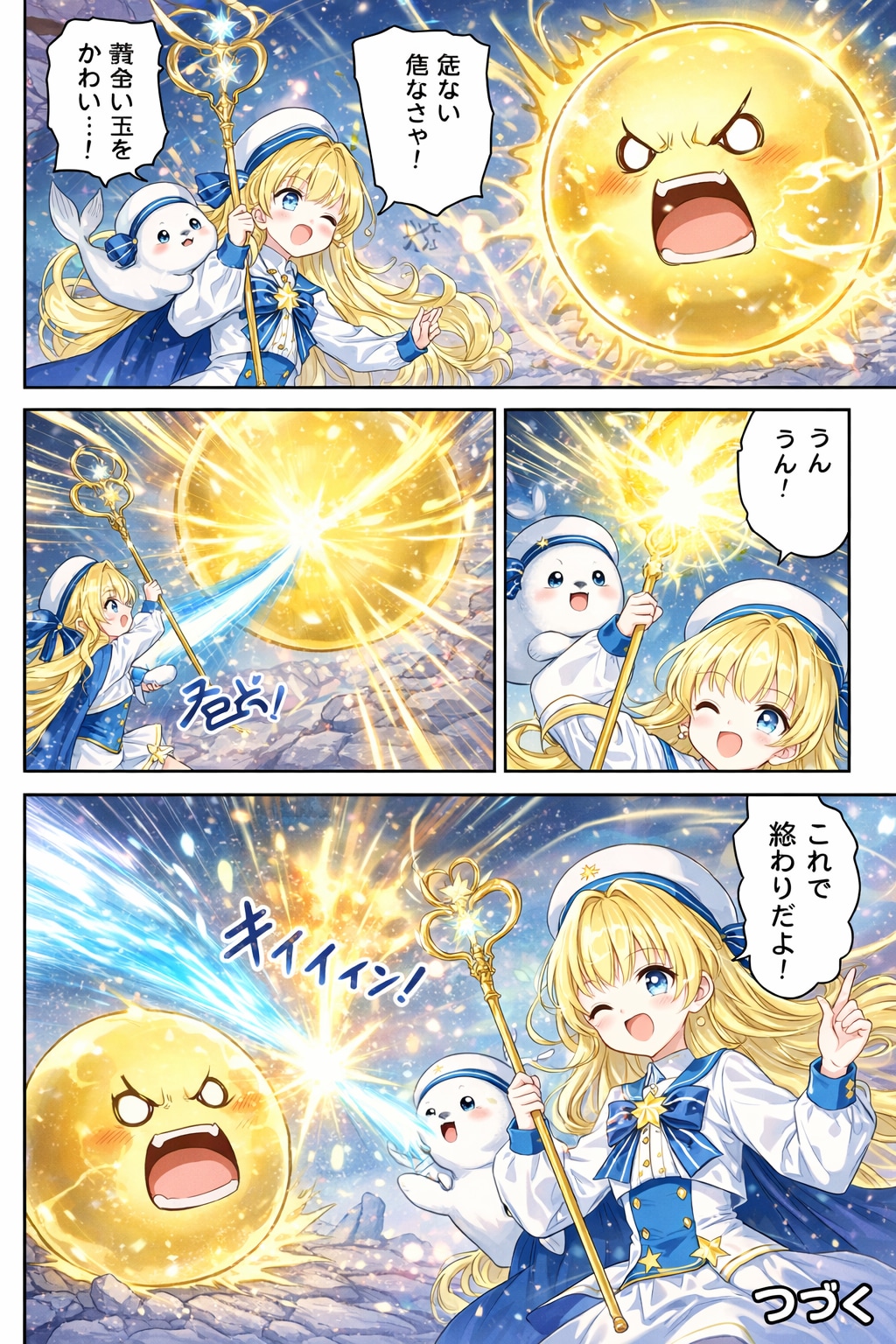 マジカルオリリンvsキ●タ魔神