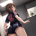 バレー部員 4枚目