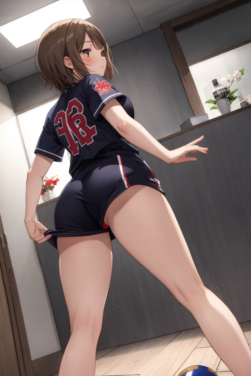 バレー部員
