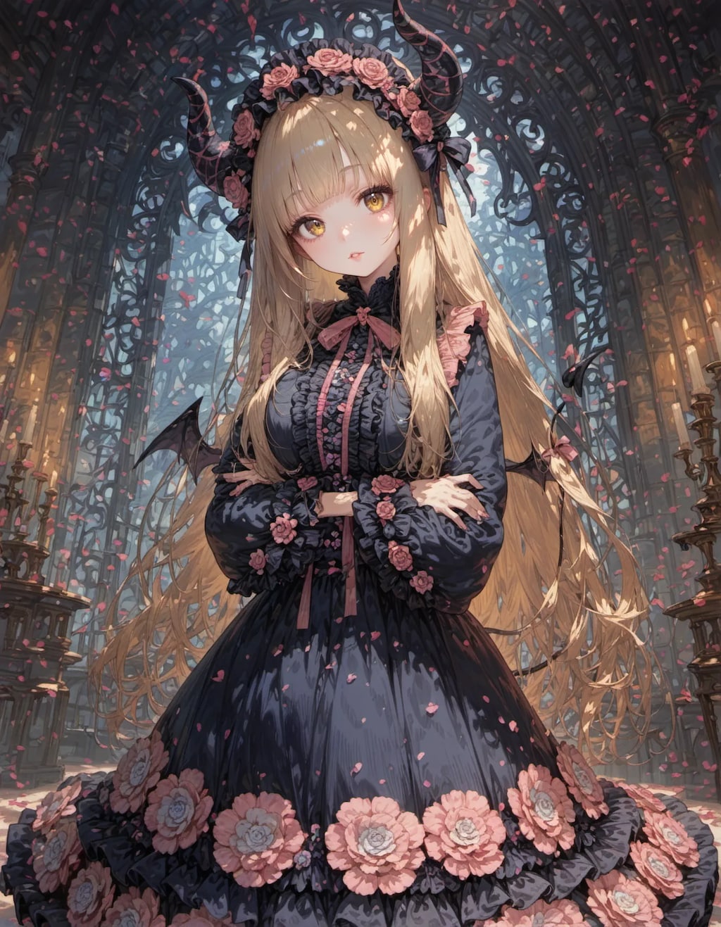 Dark Rose Daemon's Gaze