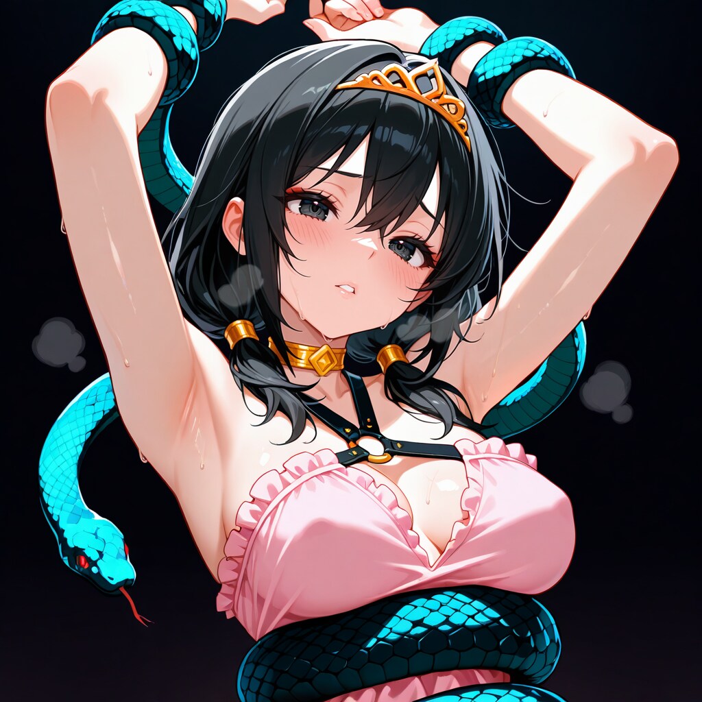 蛇に縛られ