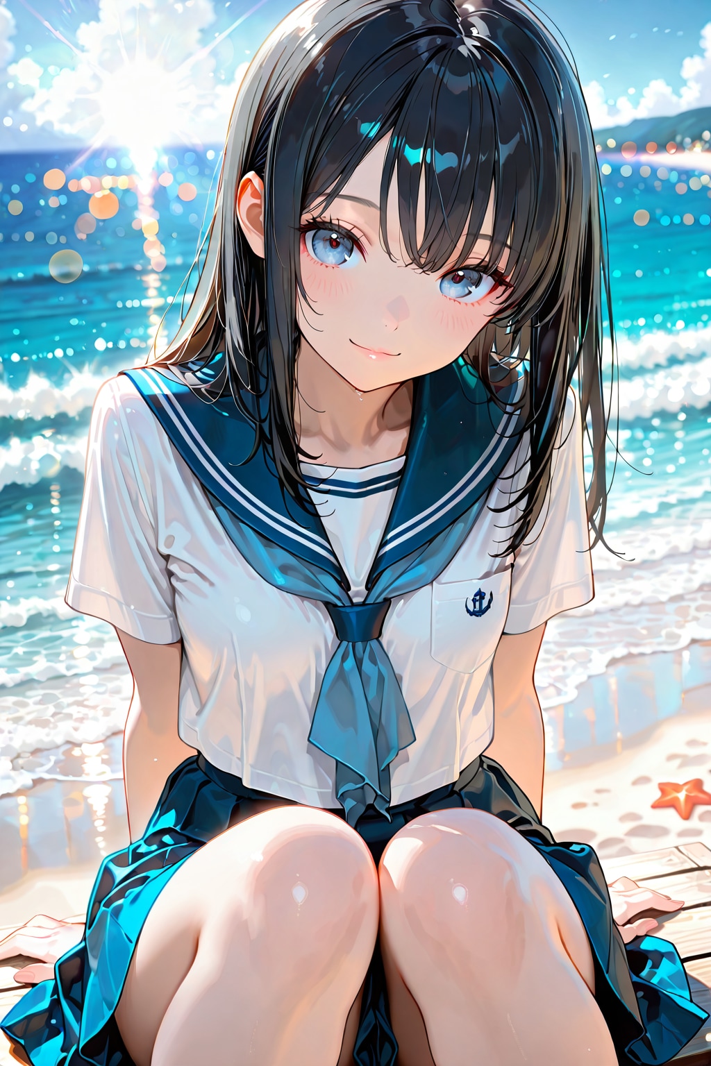 夏の砂浜(ECHIDNA)(5)
