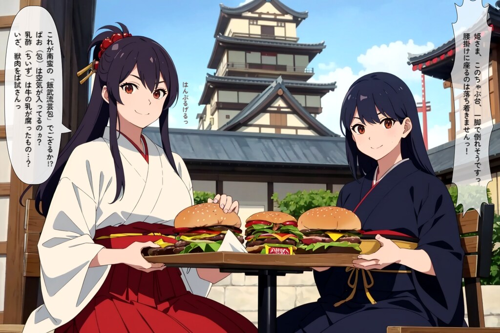 はんぶるげる🍔初体験