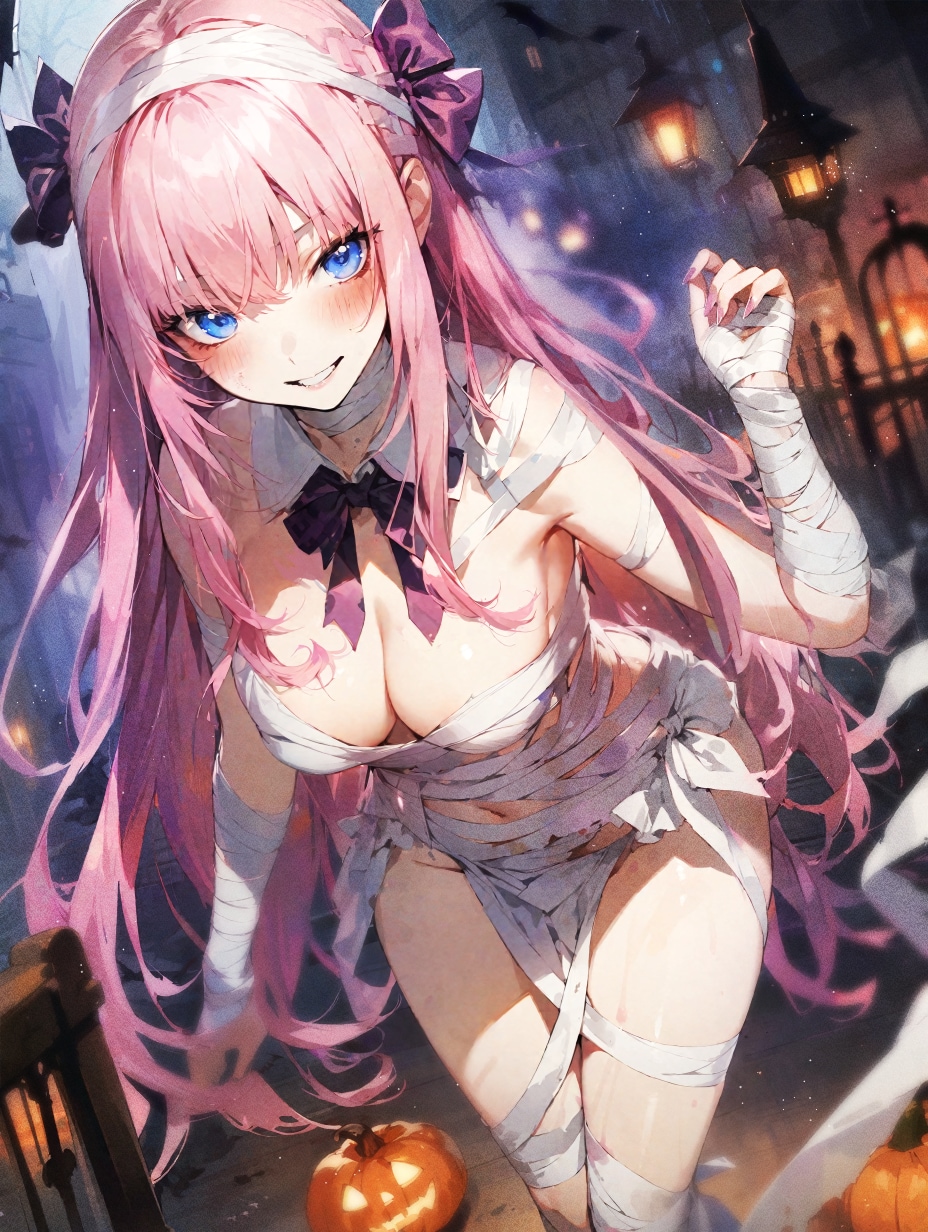 包帯娘 | の人気AIイラスト・グラビア