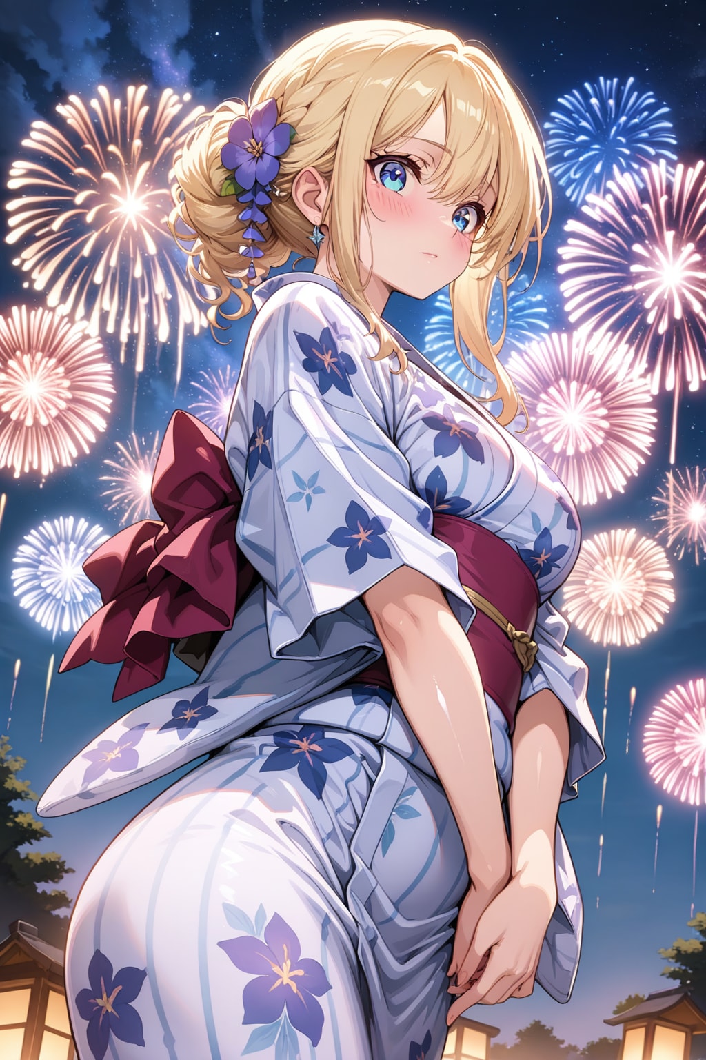 花火とちちぷいちゃん
